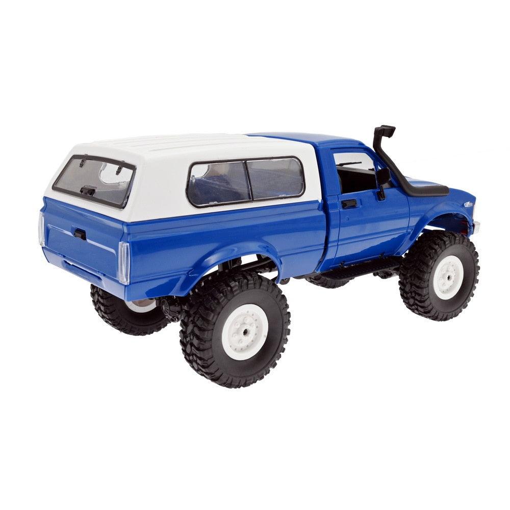 WPL C24-1 Full Scale RC Car 1:16 2.4G 4WD Rock Crawler Electric Buggy Climbing Truck LED Light On-road 1/16 For Kids Gifts Toys 8 WPL C24-1 Full Scale RC Car 1:16 2.4G 4WD Rock Crawler Electric Buggy Climbing Truck LED Light On-road 1/16 For Kids Gifts Toys - Image 8