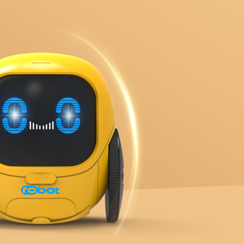 Circular Chubby Cartoon Q Version - Smart Remote Control Robot Rotating Dance Electric Toy Light Music Interactive Toys For Kids 7 Circular Chubby Cartoon Q Version - Smart Remote Control Robot Rotating Dance Electric Toy Light Music Interactive Toys For Kids - Image 7