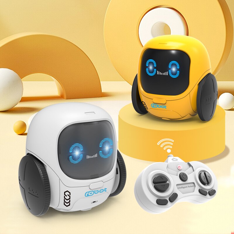 Circular Chubby Cartoon Q Version - Smart Remote Control Robot Rotating Dance Electric Toy Light Music Interactive Toys For Kids 6 Circular Chubby Cartoon Q Version - Smart Remote Control Robot Rotating Dance Electric Toy Light Music Interactive Toys For Kids - Image 6