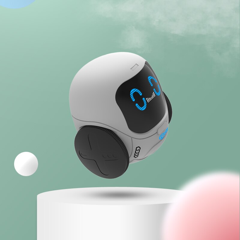 Circular Chubby Cartoon Q Version - Smart Remote Control Robot Rotating Dance Electric Toy Light Music Interactive Toys For Kids 5 Circular Chubby Cartoon Q Version - Smart Remote Control Robot Rotating Dance Electric Toy Light Music Interactive Toys For Kids - Image 5