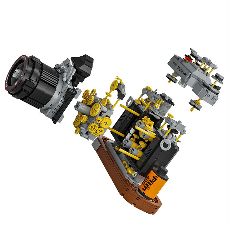 Retro feelings film camera series - Building Blocks Technical DIY SLR Digital Camera Bricks Toys For Children Boy Adult Gifts 1 Retro feelings film camera series - Building Blocks Technical DIY SLR Digital Camera Bricks Toys For Children Boy Adult Gifts