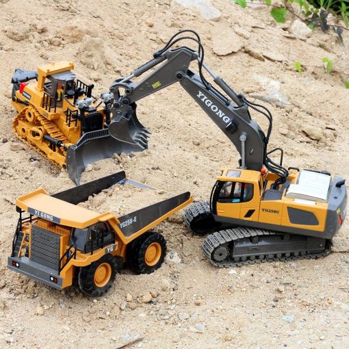 RC Excavator Dumper RC Car Toy 2.4G Remote Control Engineering Vehicle Crawler Truck Bulldozer Children Toys for Boys Kids Gifts 19 RC Excavator Dumper RC Car Toy 2.4G Remote Control Engineering Vehicle Crawler Truck Bulldozer Children Toys for Boys Kids Gifts - صورة RC Excavator Dumper RC Car Toy 2.4G Remote Control Engineering Vehicle Crawler Truck Bulldozer Children Toys for Boys Kids Gifts - صورة 19