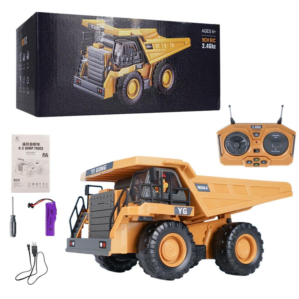 RC Excavator Dumper RC Car Toy 2.4G Remote Control Engineering Vehicle Crawler Truck Bulldozer Children Toys for Boys Kids Gifts 5 RC Excavator Dumper RC Car Toy 2.4G Remote Control Engineering Vehicle Crawler Truck Bulldozer Children Toys for Boys Kids Gifts — изображение 5