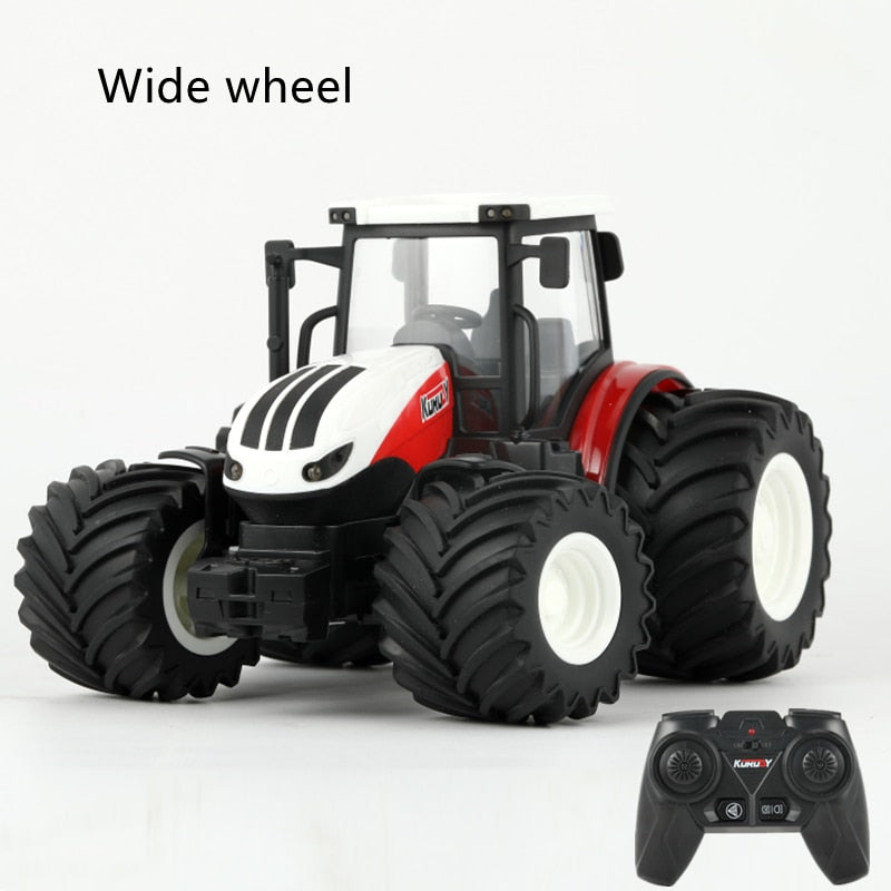 1/24 RC Tractor Trailer with LED Headlight Farm Toys Set - 2.4GHZ Remote Control Car Truck Farming Simulator for Children Kid Gift 6 1/24 RC Tractor Trailer with LED Headlight Farm Toys Set - 2.4GHZ Remote Control Car Truck Farming Simulator for Children Kid Gift - Image 6