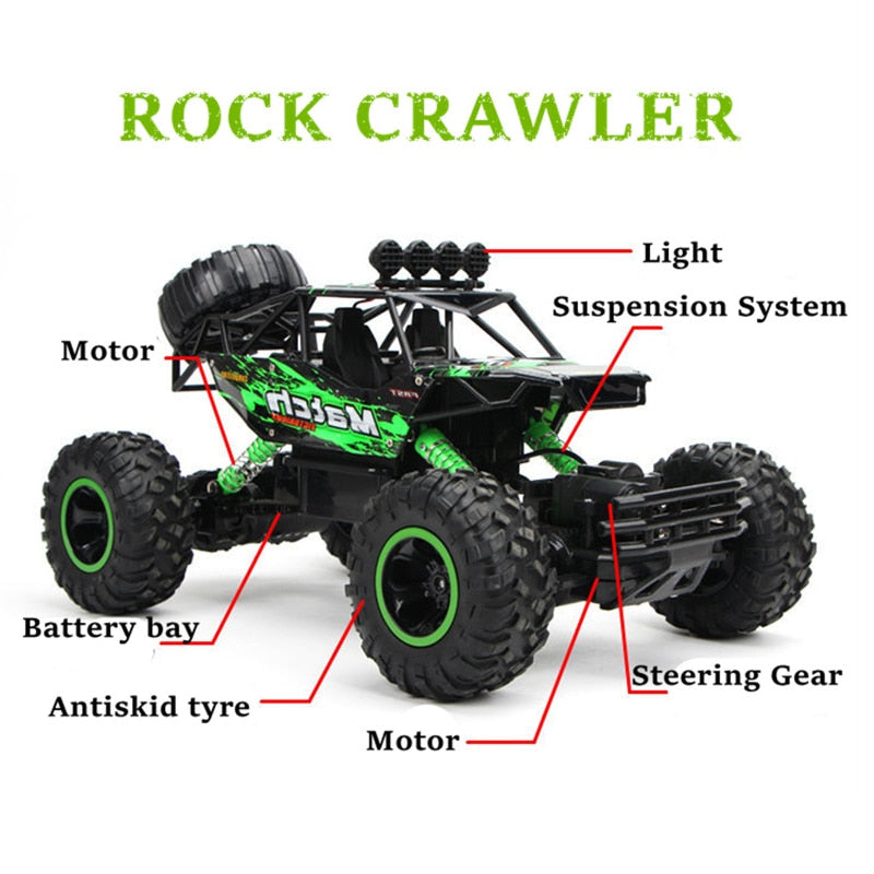 ZWN 1:12 / 1:16 4WD RC Car With Led Lights - 2.4G Radio Remote Control Cars Buggy Off-Road Control Trucks Boys Toys for Children 19 ZWN 1:12 / 1:16 4WD RC Car With Led Lights - 2.4G Radio Remote Control Cars Buggy Off-Road Control Trucks Boys Toys for Children — изображение 19