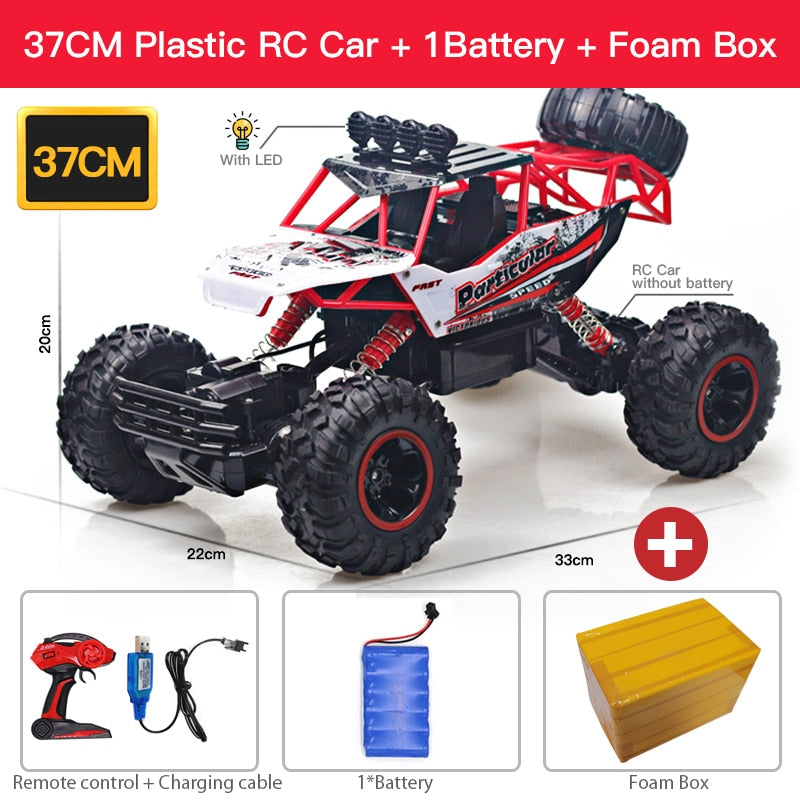 ZWN 1:12 / 1:16 4WD RC Car With Led Lights - 2.4G Radio Remote Control Cars Buggy Off-Road Control Trucks Boys Toys for Children 11 ZWN 1:12 / 1:16 4WD RC Car With Led Lights - 2.4G Radio Remote Control Cars Buggy Off-Road Control Trucks Boys Toys for Children — изображение 11