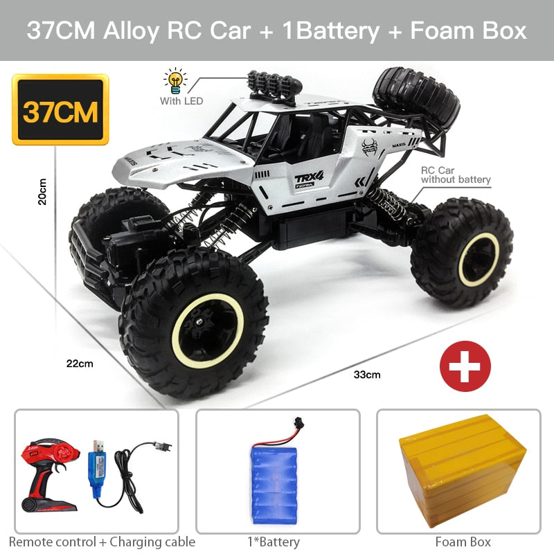 ZWN 1:12 / 1:16 4WD RC Car With Led Lights - 2.4G Radio Remote Control Cars Buggy Off-Road Control Trucks Boys Toys for Children 10 ZWN 1:12 / 1:16 4WD RC Car With Led Lights - 2.4G Radio Remote Control Cars Buggy Off-Road Control Trucks Boys Toys for Children — изображение 10
