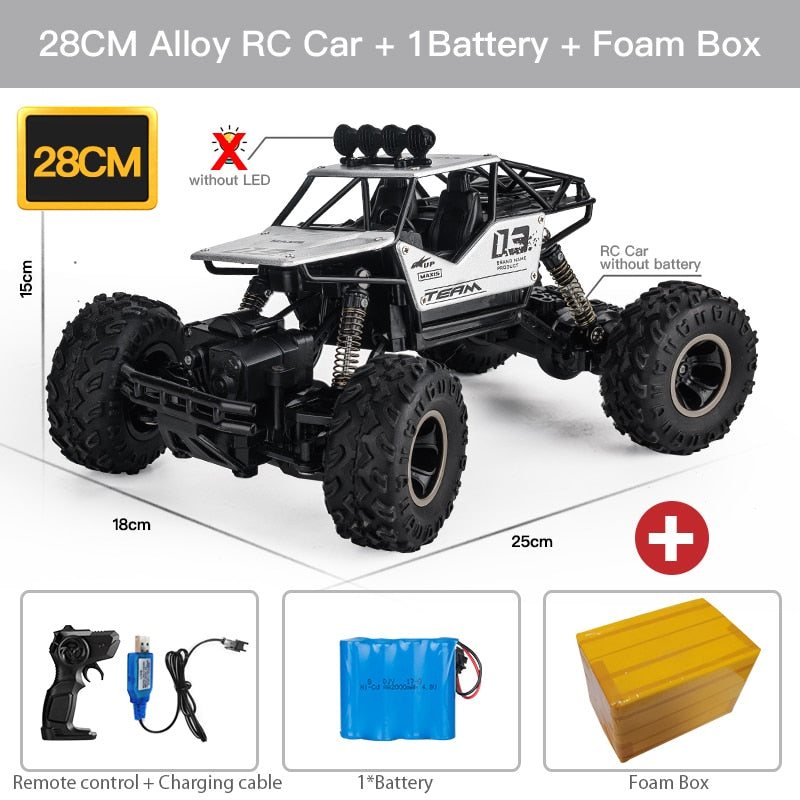 ZWN 1:12 / 1:16 4WD RC Car With Led Lights - 2.4G Radio Remote Control Cars Buggy Off-Road Control Trucks Boys Toys for Children 8 ZWN 1:12 / 1:16 4WD RC Car With Led Lights - 2.4G Radio Remote Control Cars Buggy Off-Road Control Trucks Boys Toys for Children — изображение 8