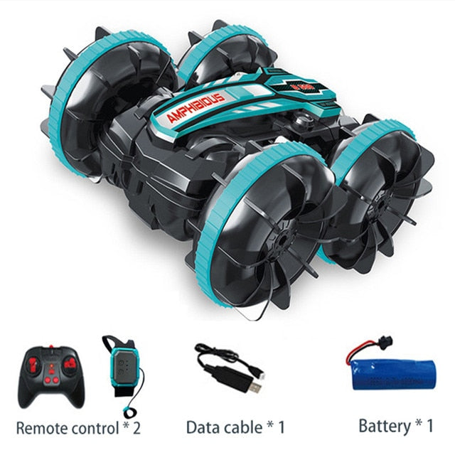 2.4G Amphibious Stunt - Remote Control Vehicle Double Sided Rolling Driving New Technology RC Vehicle Children's Electric Toys 19 2.4G Amphibious Stunt - Remote Control Vehicle Double Sided Rolling Driving New Technology RC Vehicle Children's Electric Toys - Image 19