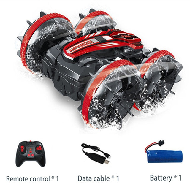 2.4G Amphibious Stunt - Remote Control Vehicle Double Sided Rolling Driving New Technology RC Vehicle Children's Electric Toys 16 2.4G Amphibious Stunt - Remote Control Vehicle Double Sided Rolling Driving New Technology RC Vehicle Children's Electric Toys - Image 16