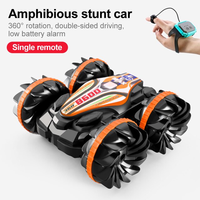 2.4G Amphibious Stunt - Remote Control Vehicle Double Sided Rolling Driving New Technology RC Vehicle Children's Electric Toys 11 2.4G Amphibious Stunt - Remote Control Vehicle Double Sided Rolling Driving New Technology RC Vehicle Children's Electric Toys - Image 11