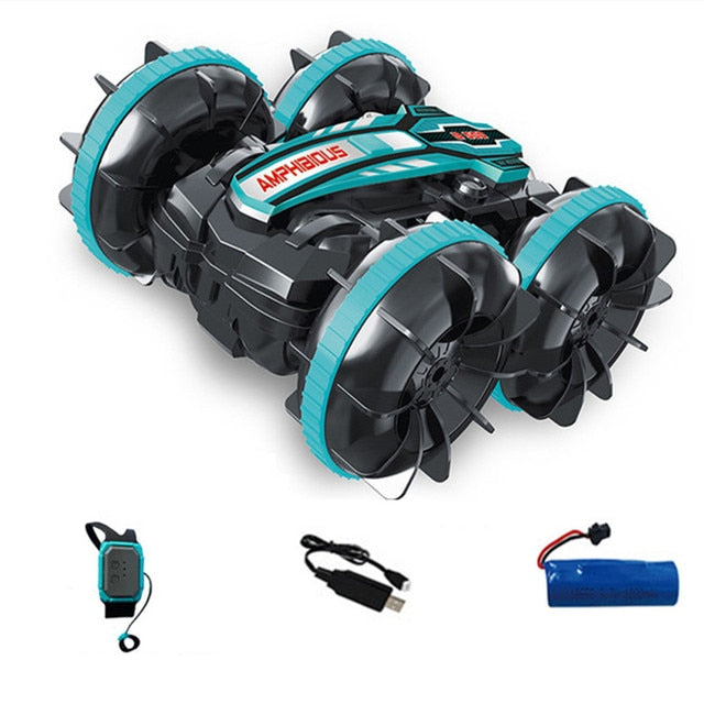 2.4G Amphibious Stunt - Remote Control Vehicle Double Sided Rolling Driving New Technology RC Vehicle Children's Electric Toys 1 2.4G Amphibious Stunt - Remote Control Vehicle Double Sided Rolling Driving New Technology RC Vehicle Children's Electric Toys