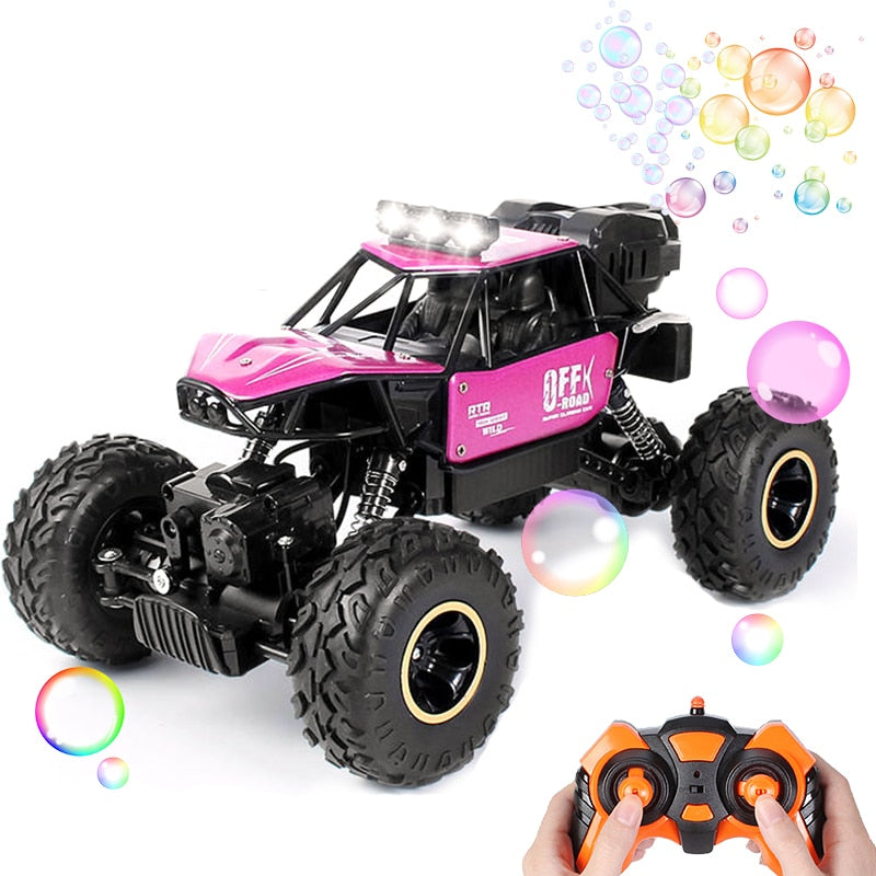 Paisible 4WD RC Car - Remote Control Bubble Machine Radio Control Car Rock Crawler 4x4 Drive Off Road Out Door Toy For Girl Boy 13 Paisible 4WD RC Car - Remote Control Bubble Machine Radio Control Car Rock Crawler 4x4 Drive Off Road Out Door Toy For Girl Boy — изображение 13