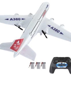 Airbus A380  RC Airplane - Remote Control Toy 2.4G Fixed Wing Plane Gyro Outdoor Aircraft Model with Motor Children Gift VS Boeing 747