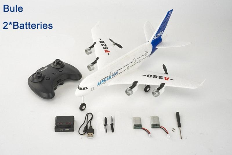 Airbus A380 P520 RC Airplane - Foam Toys 2.4G Fixed Wing Plane Outdoor Toys Drone Easy Fly Children Gift Hot Gyro Airplane 9 Airbus A380 P520 RC Airplane - Foam Toys 2.4G Fixed Wing Plane Outdoor Toys Drone Easy Fly Children Gift Hot Gyro Airplane - Image 9