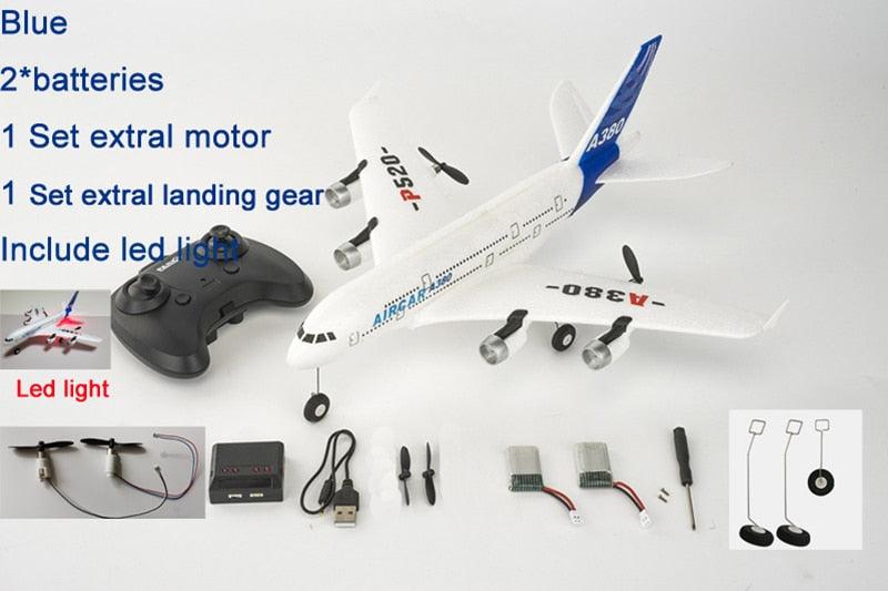 Airbus A380 P520 RC Airplane - Foam Toys 2.4G Fixed Wing Plane Outdoor Toys Drone Easy Fly Children Gift Hot Gyro Airplane 8 Airbus A380 P520 RC Airplane - Foam Toys 2.4G Fixed Wing Plane Outdoor Toys Drone Easy Fly Children Gift Hot Gyro Airplane - Image 8