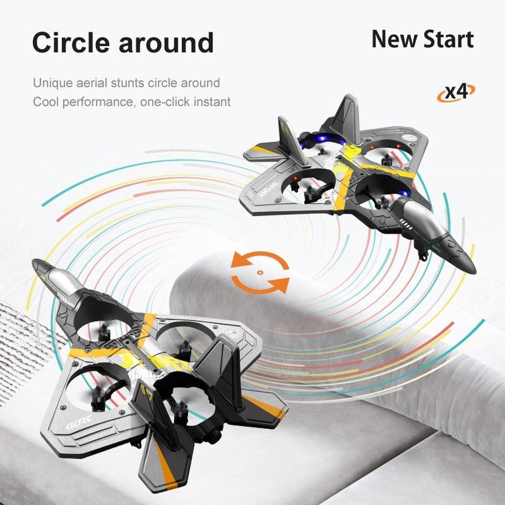 4DRC V17 RC Plane - Remote Control Aircraft With Gravity Sensor 2.4G Wireless Remote Control RC AirPlane for Boy and Girl Gift 10 4DRC V17 RC Plane - Remote Control Aircraft With Gravity Sensor 2.4G Wireless Remote Control RC AirPlane for Boy and Girl Gift — изображение 10
