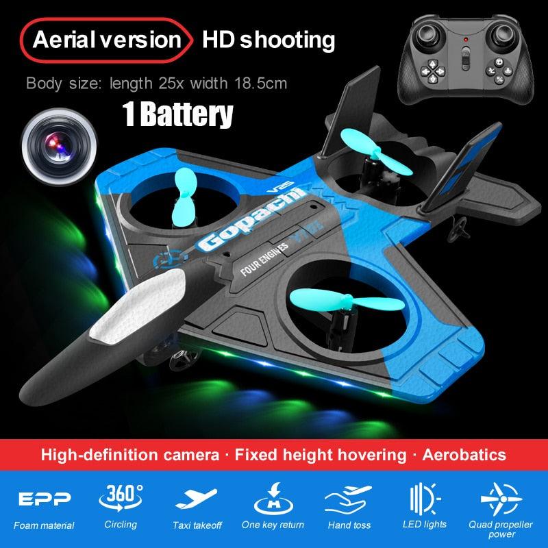 4DRC V17 RC Plane - Remote Control Aircraft With Gravity Sensor 2.4G Wireless Remote Control RC AirPlane for Boy and Girl Gift 8 4DRC V17 RC Plane - Remote Control Aircraft With Gravity Sensor 2.4G Wireless Remote Control RC AirPlane for Boy and Girl Gift — изображение 8