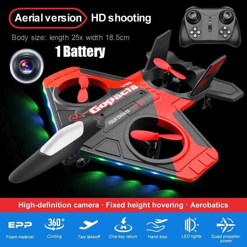 4DRC V17 RC Plane - Remote Control Aircraft With Gravity Sensor 2.4G Wireless Remote Control RC AirPlane for Boy and Girl Gift 5 4DRC V17 RC Plane - Remote Control Aircraft With Gravity Sensor 2.4G Wireless Remote Control RC AirPlane for Boy and Girl Gift — изображение 5