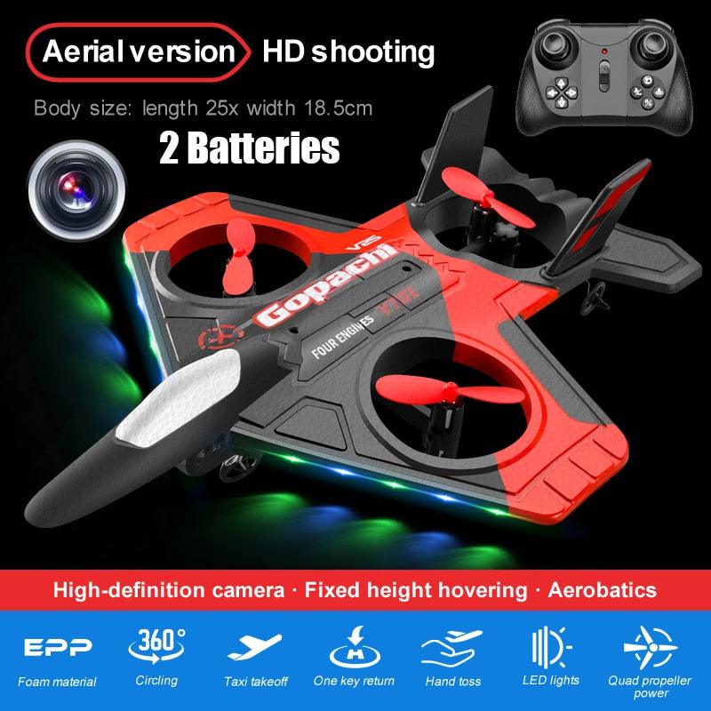 4DRC V17 RC Plane - Remote Control Aircraft With Gravity Sensor 2.4G Wireless Remote Control RC AirPlane for Boy and Girl Gift 3 4DRC V17 RC Plane - Remote Control Aircraft With Gravity Sensor 2.4G Wireless Remote Control RC AirPlane for Boy and Girl Gift — изображение 3