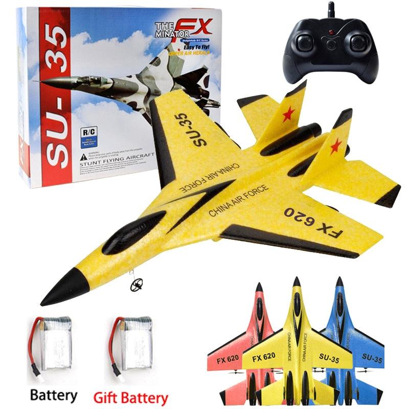 RC Foam Aircraft SU-35 Plane - 2.4G Radio Control Glider Remote Control Fighter Plane Glider Airplane Foam Boys Toys for Children 34 RC Foam Aircraft SU-35 Plane - 2.4G Radio Control Glider Remote Control Fighter Plane Glider Airplane Foam Boys Toys for Children - Image 34