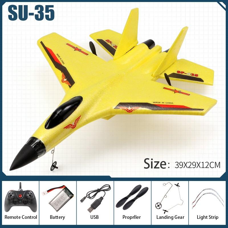 RC Foam Aircraft SU-35 Plane - 2.4G Radio Control Glider Remote Control Fighter Plane Glider Airplane Foam Boys Toys for Children 17 RC Foam Aircraft SU-35 Plane - 2.4G Radio Control Glider Remote Control Fighter Plane Glider Airplane Foam Boys Toys for Children - Image 17