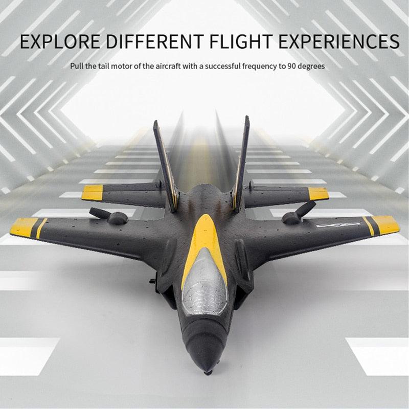 NEW Rc Plane F35 F22 Fighter - 2.4G 4CH EPP RC Airplane Wingspan Remote Control Plane Warbird RTF Flight Toys for Boys Kids 4 NEW Rc Plane F35 F22 Fighter - 2.4G 4CH EPP RC Airplane Wingspan Remote Control Plane Warbird RTF Flight Toys for Boys Kids - Image 4