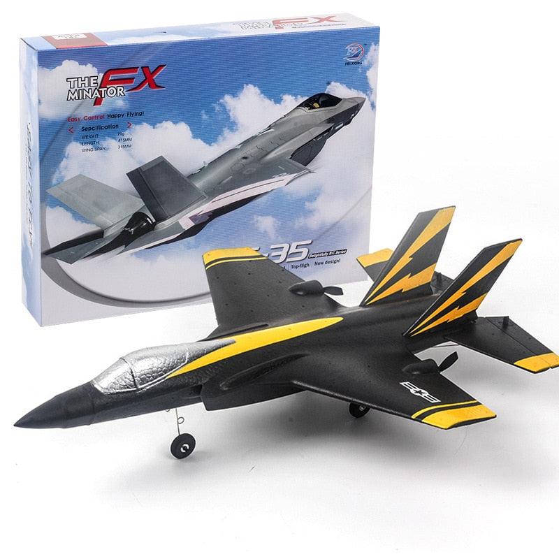 NEW Rc Plane F35 F22 Fighter - 2.4G 4CH EPP RC Airplane Wingspan Remote Control Plane Warbird RTF Flight Toys for Boys Kids 2 NEW Rc Plane F35 F22 Fighter - 2.4G 4CH EPP RC Airplane Wingspan Remote Control Plane Warbird RTF Flight Toys for Boys Kids - Image 2