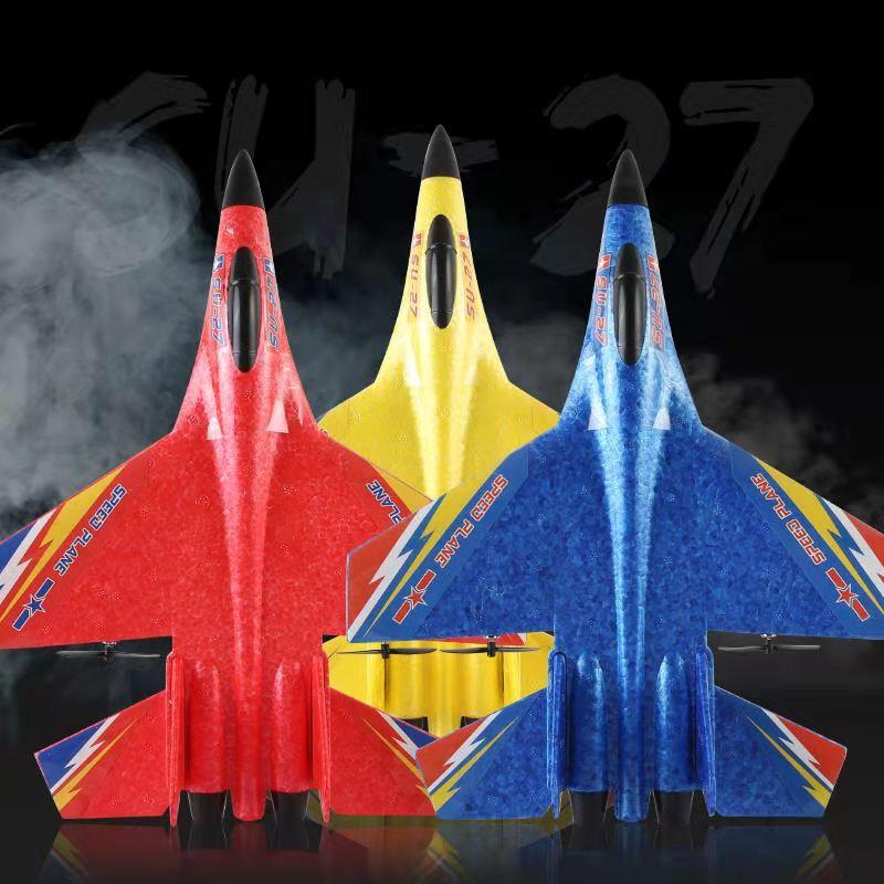 RC Aircraft SU27 Plane - 2.4G Radio Control Glider Remote Controlled Fighter Plane Foam Airplane Model Toys for Children Boys — изображение 8