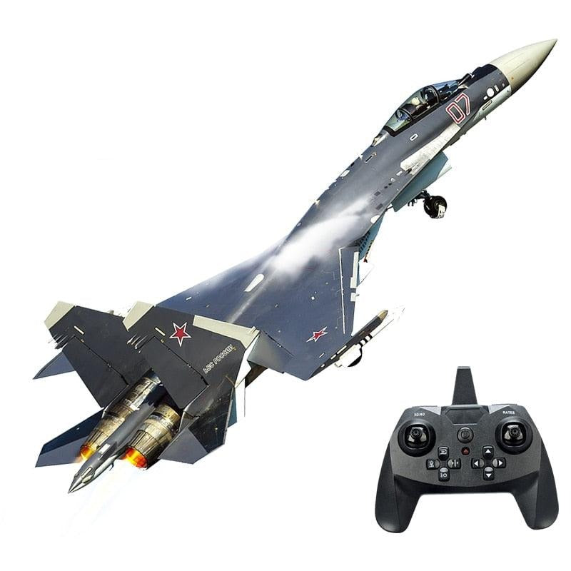 SU35 2.4G 4CH Stunt RC Aircraft - Six-Axis Remote Control Air Plane 360° Tumbling Easy Flying RC Fighter Drone Toys for Children