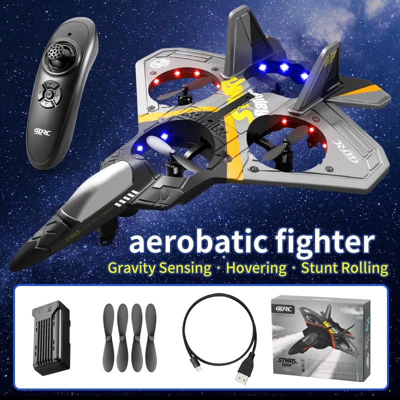 Rc Plane V17 - Gravity Sensing Aircraft Glider with Light Radio Control Helicopter Foam Remote Controlled Airplane Toys for Boys 5 Rc Plane V17 - Gravity Sensing Aircraft Glider with Light Radio Control Helicopter Foam Remote Controlled Airplane Toys for Boys - Image 5