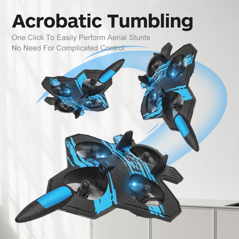 F22 Foam RC Plane - with Camera 4K 360° Stunt Remote Control Aircraft Fighter Helicopter Airplane Toys for Boys Children 12 F22 Foam RC Plane - with Camera 4K 360° Stunt Remote Control Aircraft Fighter Helicopter Airplane Toys for Boys Children - صورة F22 Foam RC Plane - with Camera 4K 360° Stunt Remote Control Aircraft Fighter Helicopter Airplane Toys for Boys Children - صورة 12