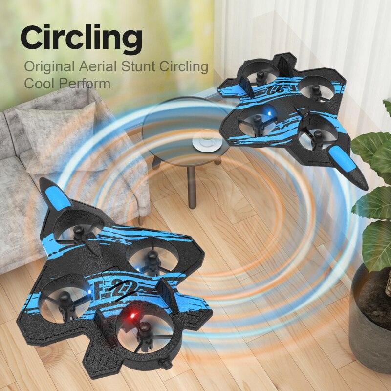 F22 Foam RC Plane - with Camera 4K 360° Stunt Remote Control Aircraft Fighter Helicopter Airplane Toys for Boys Children 10 F22 Foam RC Plane - with Camera 4K 360° Stunt Remote Control Aircraft Fighter Helicopter Airplane Toys for Boys Children - صورة F22 Foam RC Plane - with Camera 4K 360° Stunt Remote Control Aircraft Fighter Helicopter Airplane Toys for Boys Children - صورة 10