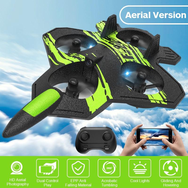 F22 Foam RC Plane - with Camera 4K 360° Stunt Remote Control Aircraft Fighter Helicopter Airplane Toys for Boys Children 6 F22 Foam RC Plane - with Camera 4K 360° Stunt Remote Control Aircraft Fighter Helicopter Airplane Toys for Boys Children - صورة F22 Foam RC Plane - with Camera 4K 360° Stunt Remote Control Aircraft Fighter Helicopter Airplane Toys for Boys Children - صورة 6