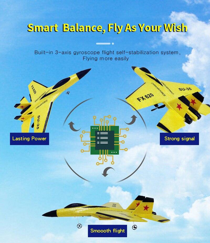 RC Aircraft SU-35 Plane - 2.4G Radio Glider Remote Control Fighter Plane Glider Airplanes Foam Toys for Children Boy Birthday Gift 33 RC Aircraft SU-35 Plane - 2.4G Radio Glider Remote Control Fighter Plane Glider Airplanes Foam Toys for Children Boy Birthday Gift - صورة RC Aircraft SU-35 Plane - 2.4G Radio Glider Remote Control Fighter Plane Glider Airplanes Foam Toys for Children Boy Birthday Gift - صورة 33