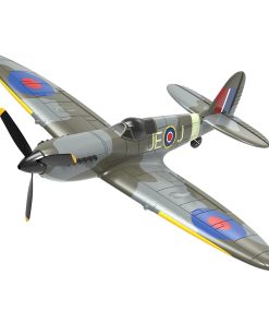 Eachine Spitfire RC Airplane - 2.4GHz EPP 400mm Wingspan 6-Axis Gyro One-Key U-Turn Aerobatic Mini RTF for Trainer Beginner Toys