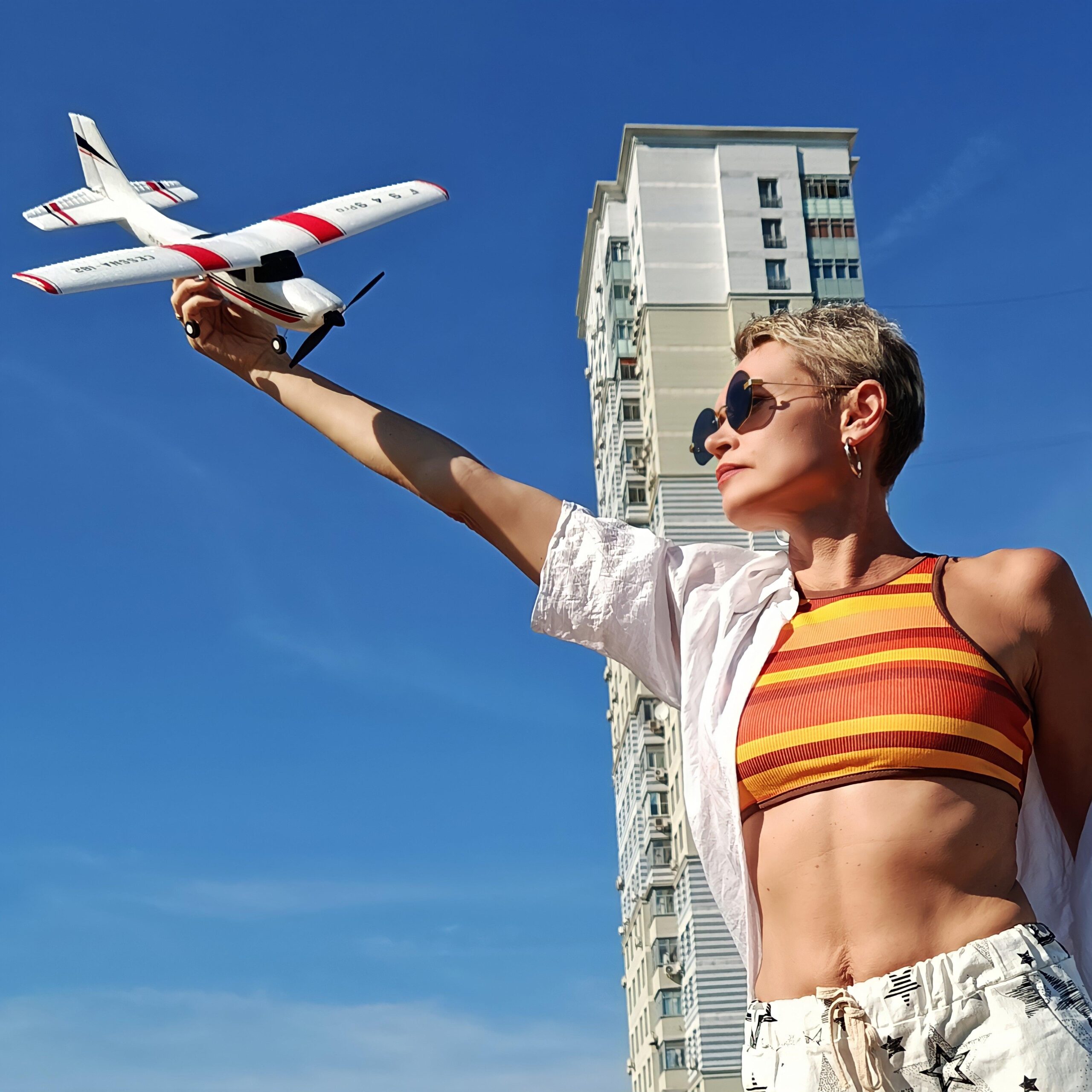 WLtoys F949 Airplane - Fixed Wing Plane 2.4G 3D6G 3Ch Outdoor Toys Drone RTF Upgrade Version Digital Servo F949S With Gyroscope 30 WLtoys F949 Airplane - Fixed Wing Plane 2.4G 3D6G 3Ch Outdoor Toys Drone RTF Upgrade Version Digital Servo F949S With Gyroscope - Image 30