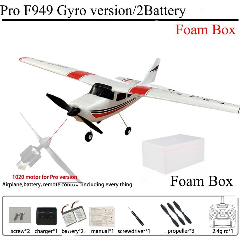 WLtoys F949 Airplane - Fixed Wing Plane 2.4G 3D6G 3Ch Outdoor Toys Drone RTF Upgrade Version Digital Servo F949S With Gyroscope 22 WLtoys F949 Airplane - Fixed Wing Plane 2.4G 3D6G 3Ch Outdoor Toys Drone RTF Upgrade Version Digital Servo F949S With Gyroscope - Image 22