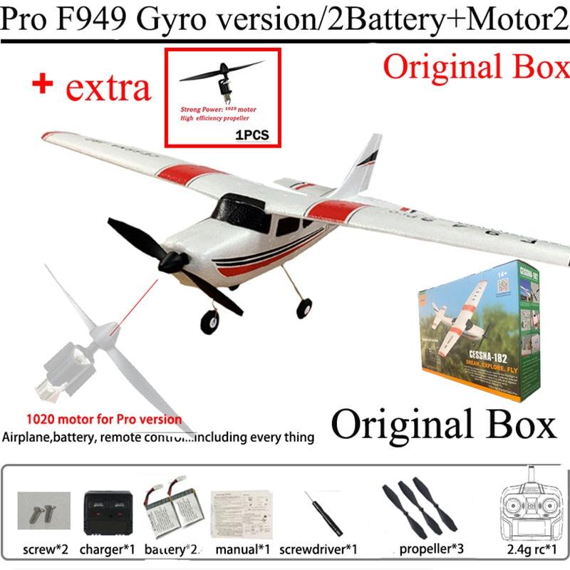 WLtoys F949 Airplane - Fixed Wing Plane 2.4G 3D6G 3Ch Outdoor Toys Drone RTF Upgrade Version Digital Servo F949S With Gyroscope 20 WLtoys F949 Airplane - Fixed Wing Plane 2.4G 3D6G 3Ch Outdoor Toys Drone RTF Upgrade Version Digital Servo F949S With Gyroscope - Image 20