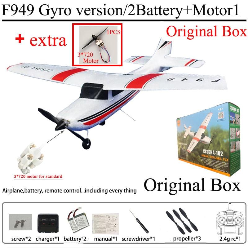 WLtoys F949 Airplane - Fixed Wing Plane 2.4G 3D6G 3Ch Outdoor Toys Drone RTF Upgrade Version Digital Servo F949S With Gyroscope 19 WLtoys F949 Airplane - Fixed Wing Plane 2.4G 3D6G 3Ch Outdoor Toys Drone RTF Upgrade Version Digital Servo F949S With Gyroscope - Image 19