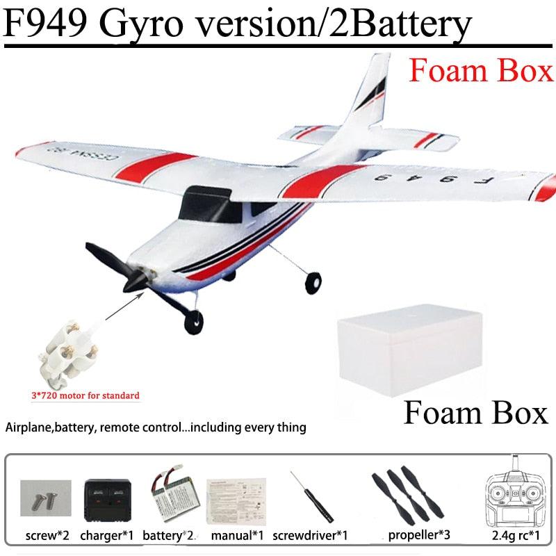 WLtoys F949 Airplane - Fixed Wing Plane 2.4G 3D6G 3Ch Outdoor Toys Drone RTF Upgrade Version Digital Servo F949S With Gyroscope 15 WLtoys F949 Airplane - Fixed Wing Plane 2.4G 3D6G 3Ch Outdoor Toys Drone RTF Upgrade Version Digital Servo F949S With Gyroscope - Image 15