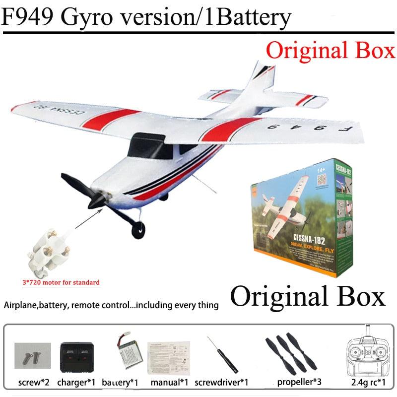 WLtoys F949 Airplane - Fixed Wing Plane 2.4G 3D6G 3Ch Outdoor Toys Drone RTF Upgrade Version Digital Servo F949S With Gyroscope 13 WLtoys F949 Airplane - Fixed Wing Plane 2.4G 3D6G 3Ch Outdoor Toys Drone RTF Upgrade Version Digital Servo F949S With Gyroscope - Image 13