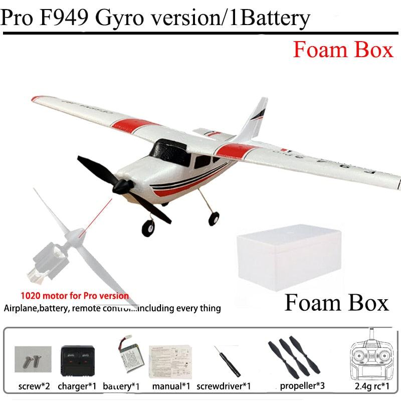 WLtoys F949 Airplane - Fixed Wing Plane 2.4G 3D6G 3Ch Outdoor Toys Drone RTF Upgrade Version Digital Servo F949S With Gyroscope 12 WLtoys F949 Airplane - Fixed Wing Plane 2.4G 3D6G 3Ch Outdoor Toys Drone RTF Upgrade Version Digital Servo F949S With Gyroscope - Image 12