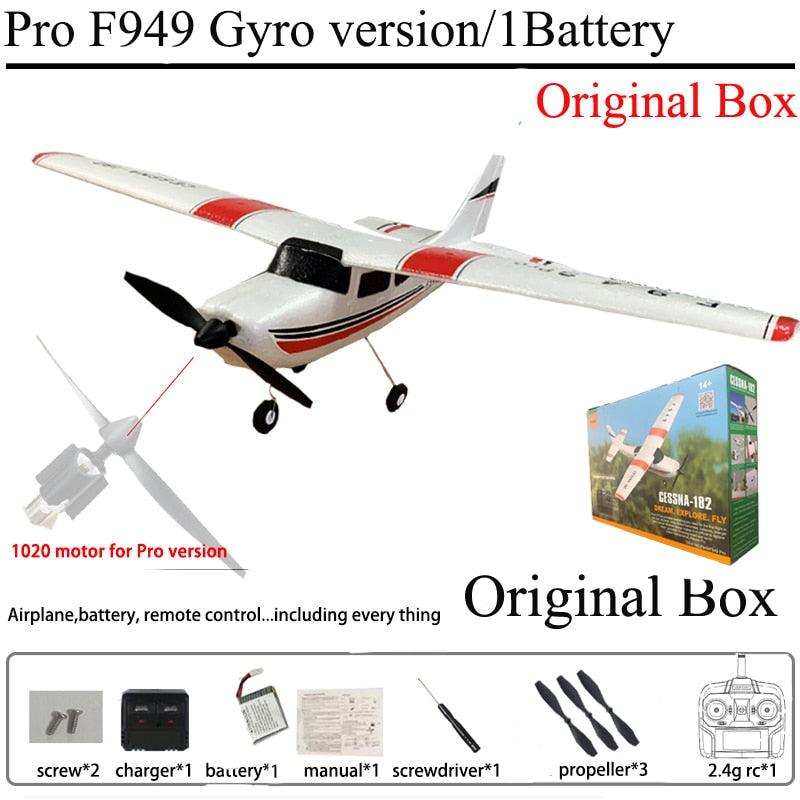 WLtoys F949 Airplane - Fixed Wing Plane 2.4G 3D6G 3Ch Outdoor Toys Drone RTF Upgrade Version Digital Servo F949S With Gyroscope 10 WLtoys F949 Airplane - Fixed Wing Plane 2.4G 3D6G 3Ch Outdoor Toys Drone RTF Upgrade Version Digital Servo F949S With Gyroscope - Image 10