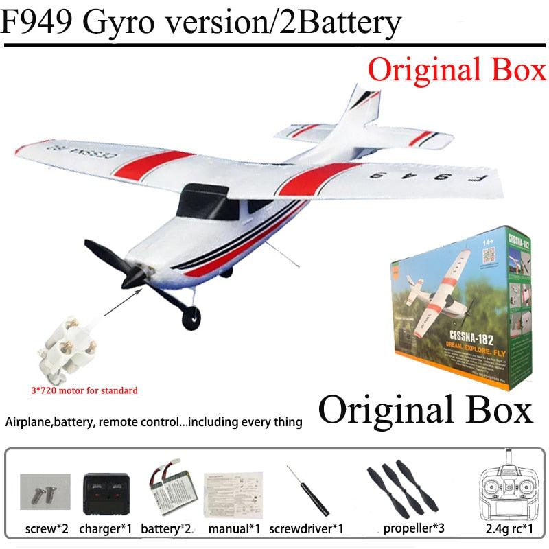 WLtoys F949 Airplane - Fixed Wing Plane 2.4G 3D6G 3Ch Outdoor Toys Drone RTF Upgrade Version Digital Servo F949S With Gyroscope 6 WLtoys F949 Airplane - Fixed Wing Plane 2.4G 3D6G 3Ch Outdoor Toys Drone RTF Upgrade Version Digital Servo F949S With Gyroscope - Image 6