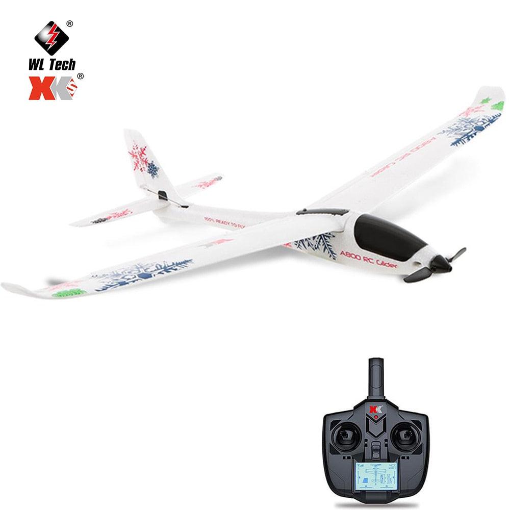 Wltoys XK A800 4CH 3D/6G System RC Airplane Remote Control Assembly Gliders with 2.4G Transmitter Compatible Futaba RTF Glider 2 Wltoys XK A800 4CH 3D/6G System RC Airplane Remote Control Assembly Gliders with 2.4G Transmitter Compatible Futaba RTF Glider - Image 2