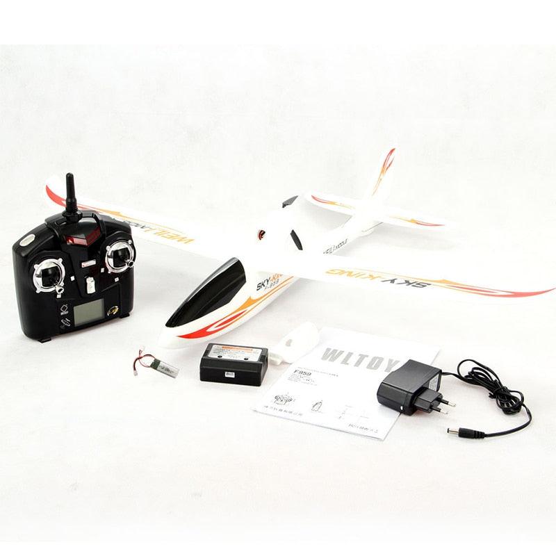 Wltoys Parkten F959s Fixed Plane - 3CH gyro Sky King RC Airplane Push-speed glider RTF Good same as F949 Fixed plane 6 Wltoys Parkten F959s Fixed Plane - 3CH gyro Sky King RC Airplane Push-speed glider RTF Good same as F949 Fixed plane - Image 6