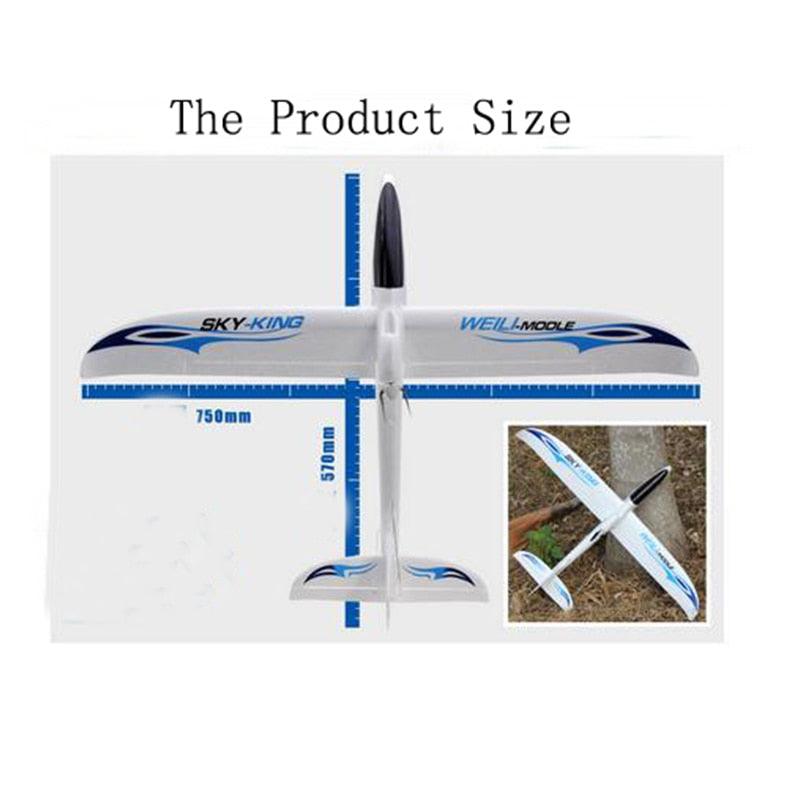 Wltoys Parkten F959s Fixed Plane - 3CH gyro Sky King RC Airplane Push-speed glider RTF Good same as F949 Fixed plane 2 Wltoys Parkten F959s Fixed Plane - 3CH gyro Sky King RC Airplane Push-speed glider RTF Good same as F949 Fixed plane - Image 2