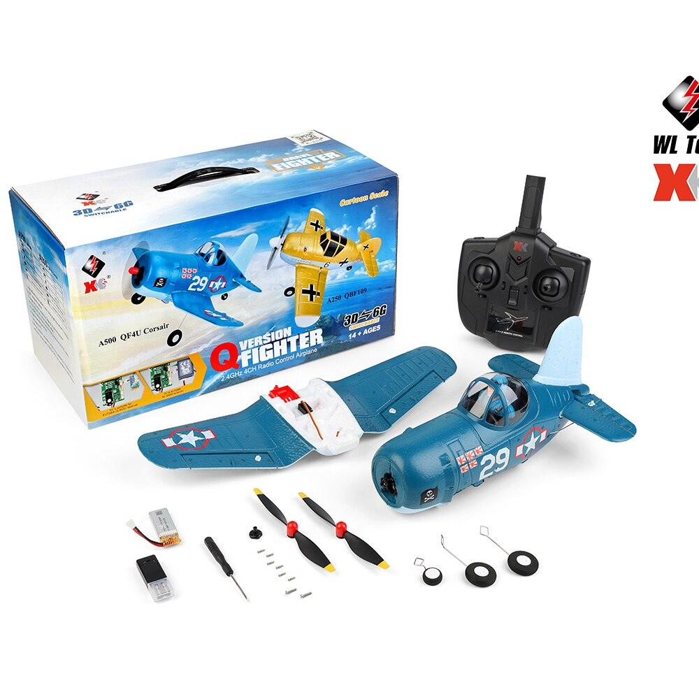 WLtoys XK A500 A250 RC Plane - 2.4G 3D 6G 4Ch RC Airplane Fixed Wing Plane Outdoor Toys Drone RTF Upgrade Version Digital Servo 1020 Motor 17 WLtoys XK A500 A250 RC Plane - 2.4G 3D 6G 4Ch RC Airplane Fixed Wing Plane Outdoor Toys Drone RTF Upgrade Version Digital Servo 1020 Motor - Image 17