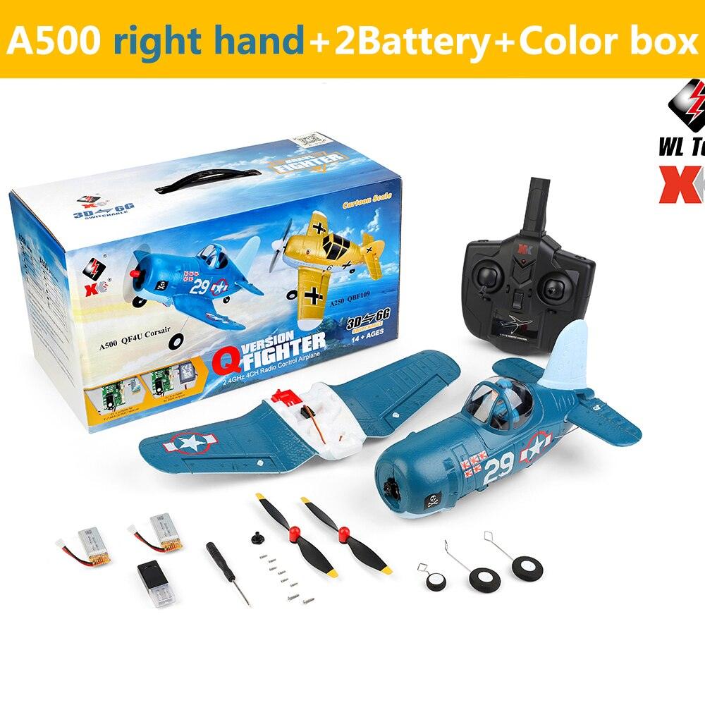 WLtoys XK A500 A250 RC Plane - 2.4G 3D 6G 4Ch RC Airplane Fixed Wing Plane Outdoor Toys Drone RTF Upgrade Version Digital Servo 1020 Motor 9 WLtoys XK A500 A250 RC Plane - 2.4G 3D 6G 4Ch RC Airplane Fixed Wing Plane Outdoor Toys Drone RTF Upgrade Version Digital Servo 1020 Motor - Image 9